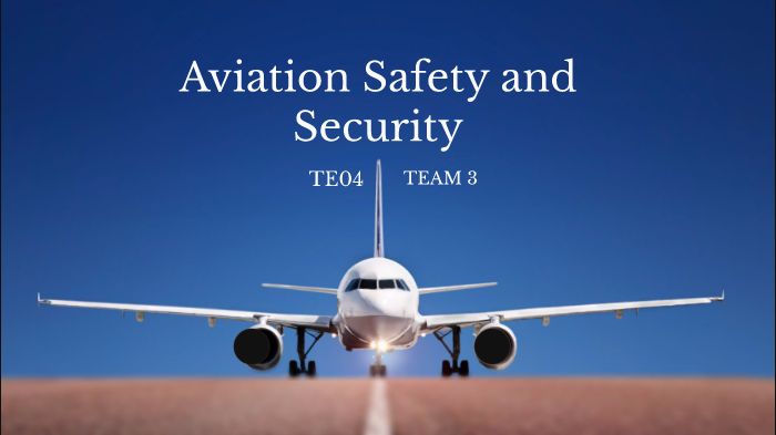 ✈️ Aviation Safety & Security